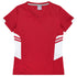 Aussie Pacific The Tasman Tee | Ladies | Short Sleeve | Mixed Base Red/White Shirts & Tops