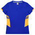 Aussie Pacific The Tasman Tee | Ladies | Short Sleeve | Blue Base Royal/Gold Shirts & Tops