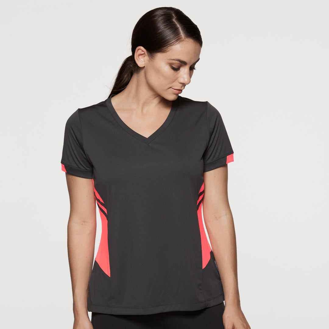 Aussie Pacific The Tasman Tee | Ladies | Short Sleeve | Black Base Shirts & Tops
