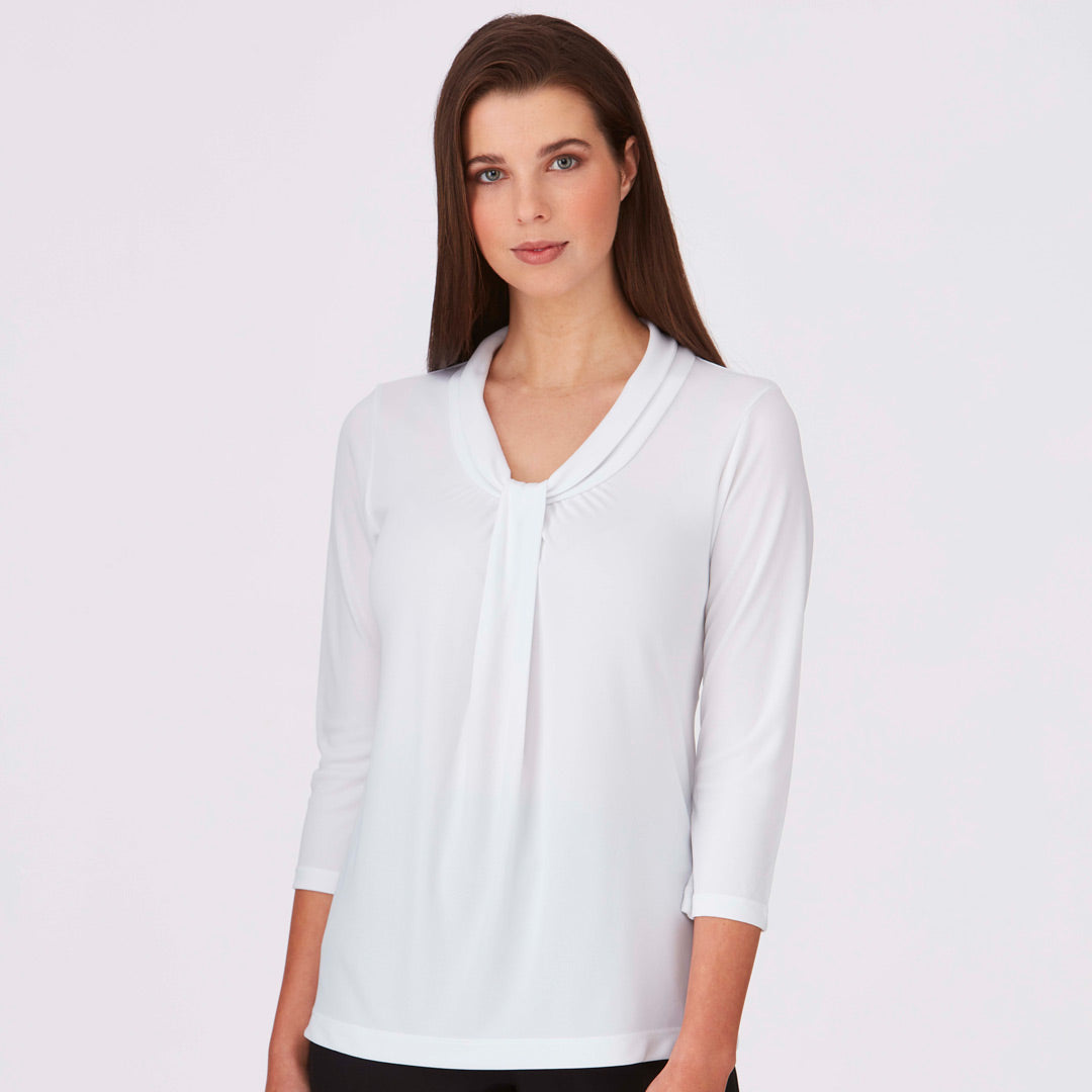 City Collection The Pippa Knit Top | Ladies | 3/4 Sleeve Shirts & Tops