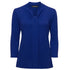 City Collection The Pippa Knit Top | Ladies | 3/4 Sleeve Cobalt Shirts & Tops