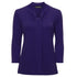 City Collection The Pippa Knit Top | Ladies | 3/4 Sleeve Dark Lilac Shirts & Tops