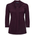 City Collection The Pippa Knit Top | Ladies | 3/4 Sleeve Grape Shirts & Tops