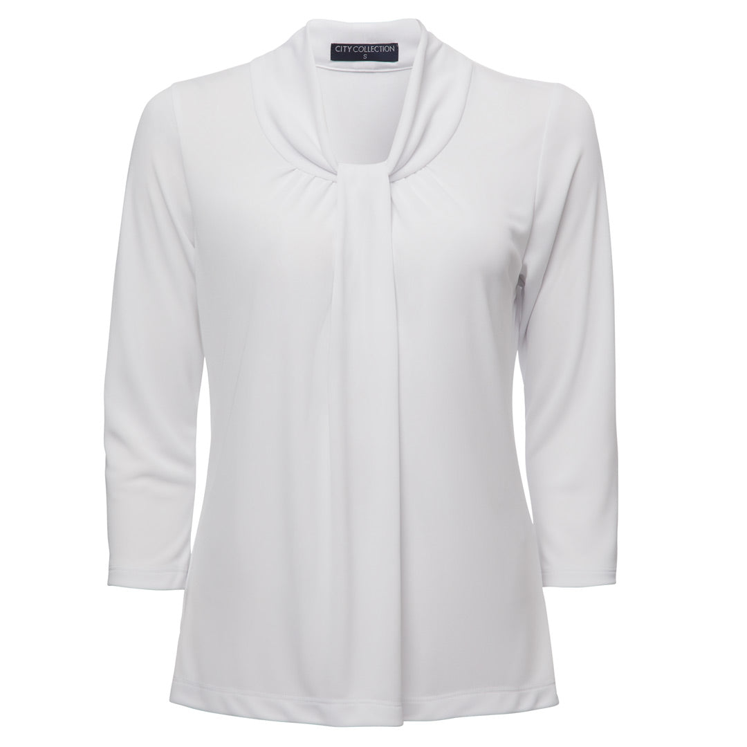 City Collection The Pippa Knit Top | Ladies | 3/4 Sleeve Shirts & Tops