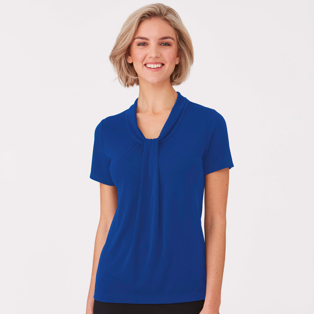 City Collection The Pippa Knit Top | Ladies | Short Sleeve Shirts & Tops