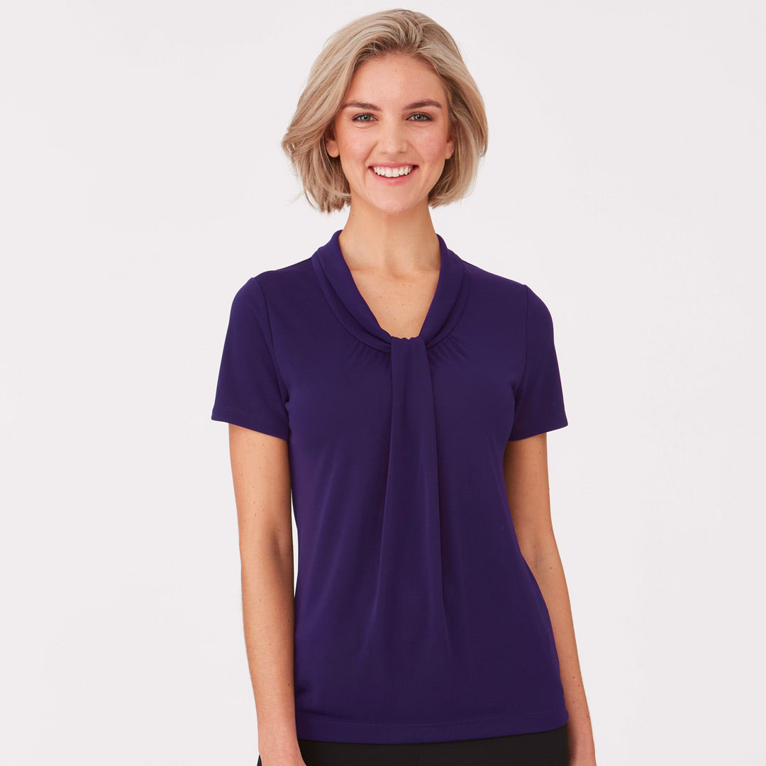 City Collection The Pippa Knit Top | Ladies | Short Sleeve Shirts & Tops