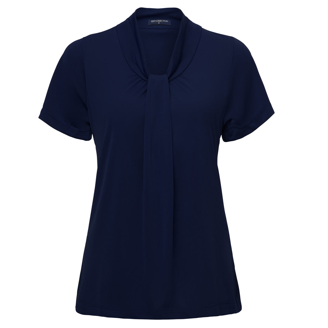 City Collection The Pippa Knit Top | Ladies | Short Sleeve Shirts & Tops