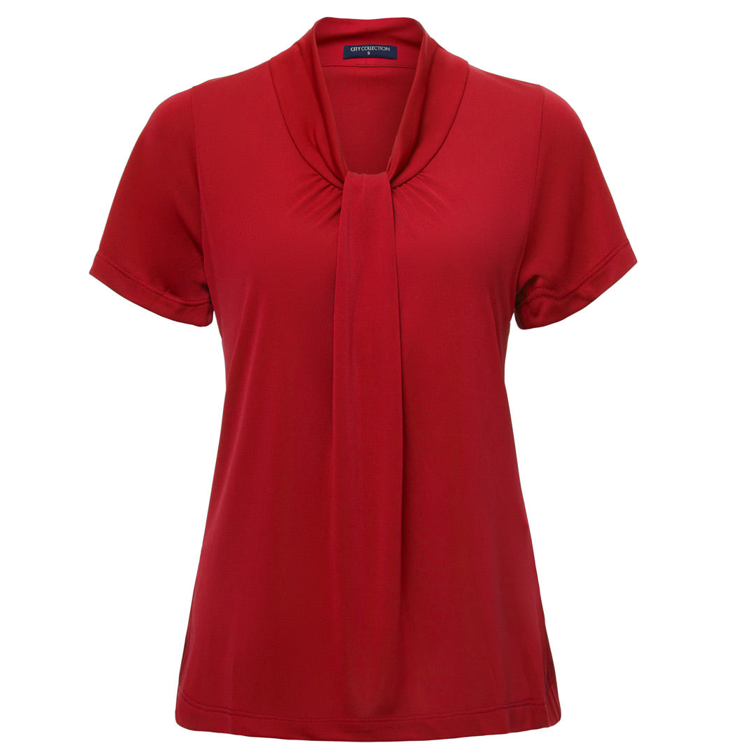 City Collection The Pippa Knit Top | Ladies | Short Sleeve Shirts & Tops