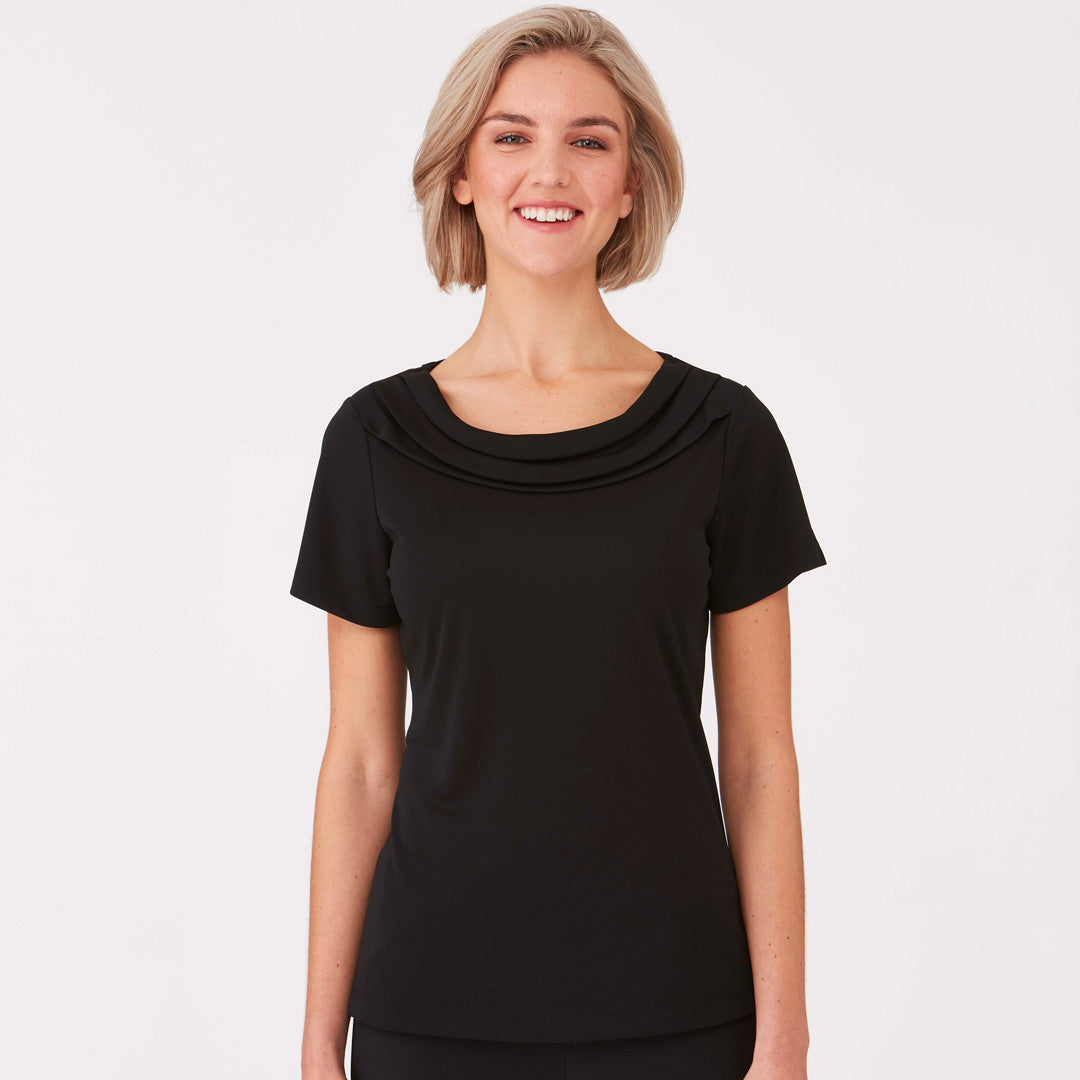 City Collection The Eva Knit Top | Ladies | Short Sleeve Shirts & Tops