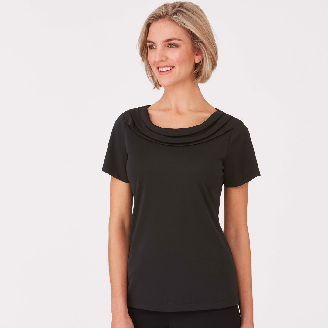 City Collection The Eva Knit Top | Ladies | Short Sleeve Shirts & Tops