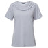 City Collection The Eva Knit Top | Ladies | Short Sleeve Silver Shirts & Tops