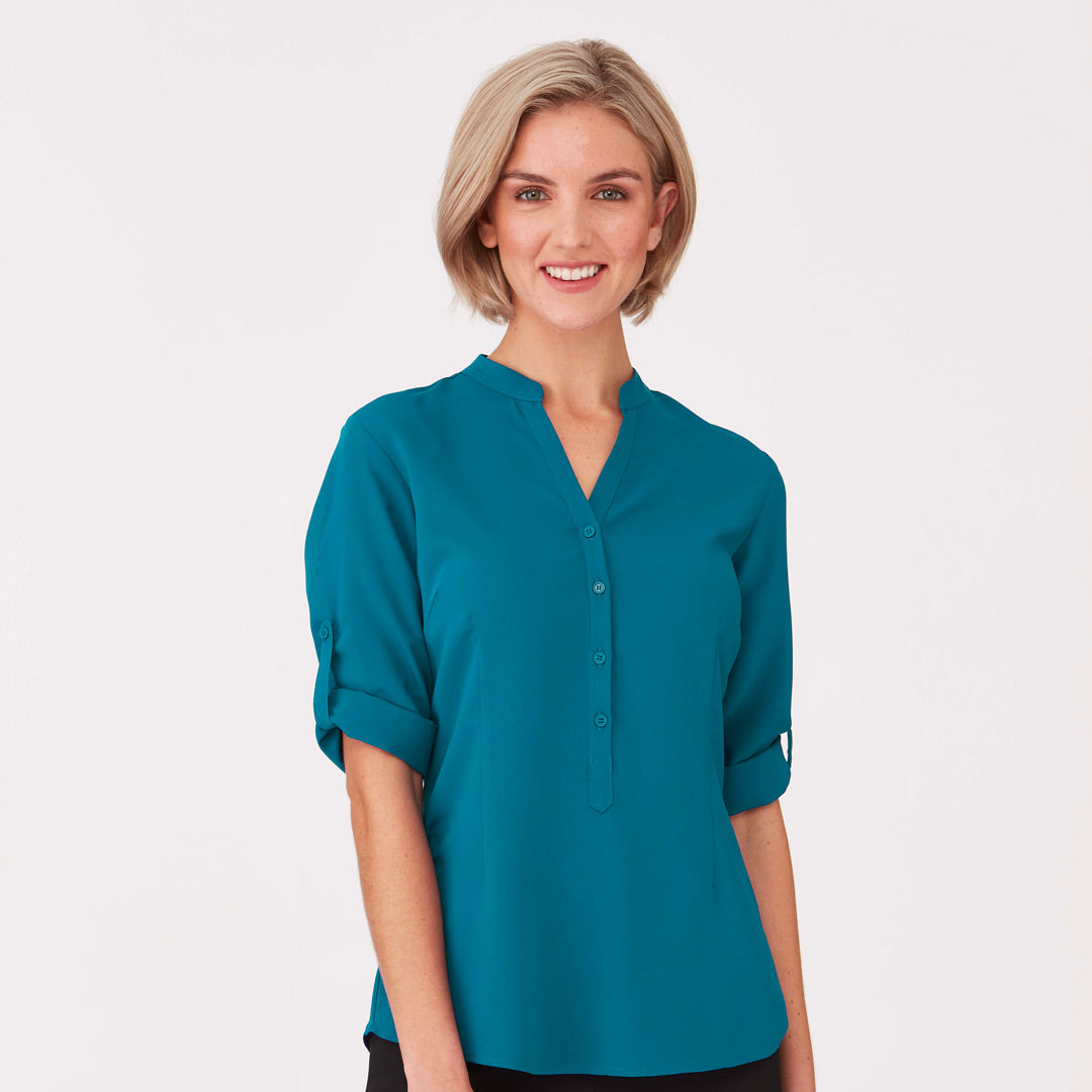 City Collection The So Ezy Shirt | Ladies | 3/4 Sleeve Shirts & Tops