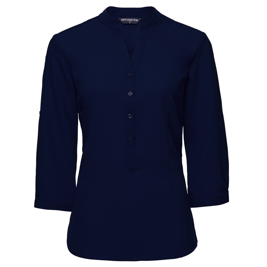 City Collection The So Ezy Shirt | Ladies | 3/4 Sleeve Shirts & Tops