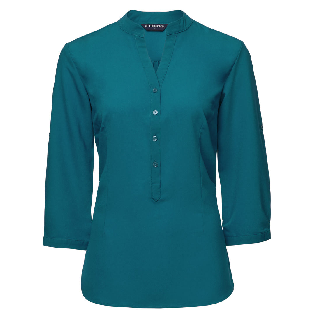 City Collection The So Ezy Shirt | Ladies | 3/4 Sleeve Shirts & Tops