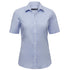 City Collection The Pin Feather Shirt | Ladies | Short Sleeve Blue Shirts & Tops