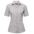 City Collection The Pin Feather Shirt | Ladies | Short Sleeve Charcoal Shirts & Tops