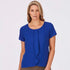 City Collection The Cascade Top | Ladies | Short Sleeve Cobalt Shirts & Tops
