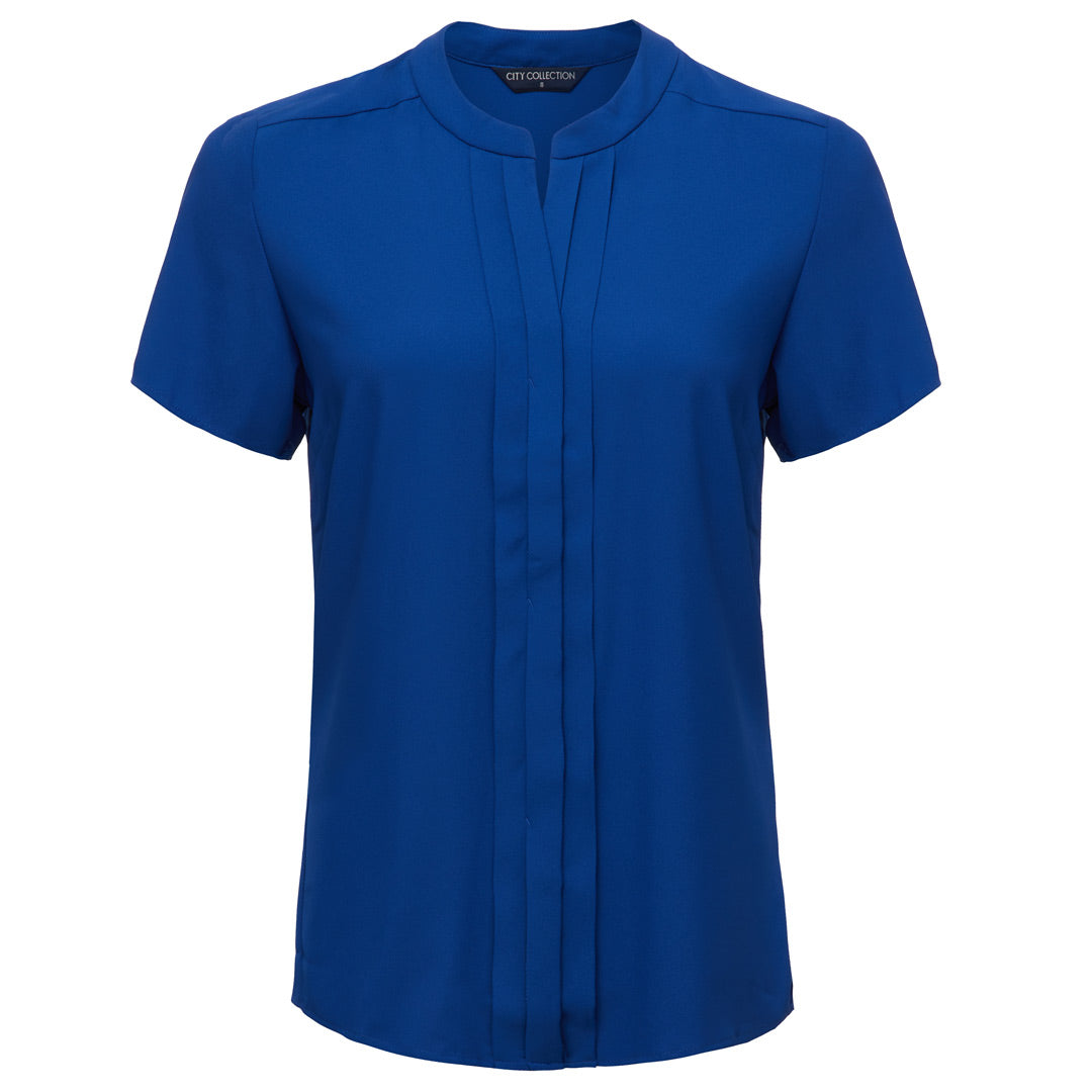 City Collection The Envy Top | Ladies | Short Sleeve Royal Shirts & Tops