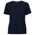 City Collection The Keyhole Top | Ladies | Short Sleeve Navy Shirts & Tops