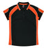 Aussie Pacific The Murray Polo | Plus | Ladies Black/Orange Shirts & Tops