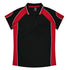 Aussie Pacific The Murray Polo | Plus | Ladies Black/Red Shirts & Tops