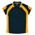 Aussie Pacific The Murray Polo | Plus | Ladies Navy/Gold Shirts & Tops