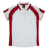 Aussie Pacific The Murray Polo | Plus | Ladies White/Red Shirts & Tops