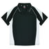Aussie Pacific The Premier Polo | Plus | Ladies Black/White Shirts & Tops