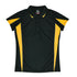 Aussie Pacific The Eureka Polo Shirt | Ladies Black/Gold Shirts & Tops