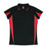 Aussie Pacific The Eureka Polo Shirt | Plus | Ladies Black/Red Shirts & Tops