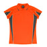 Aussie Pacific The Eureka Polo Shirt | Ladies Orange/Charcoal Shirts & Tops