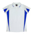 Aussie Pacific The Eureka Polo Shirt | Plus | Ladies White/Royal Shirts & Tops