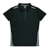 Aussie Pacific The Paterson Polo Shirt | Plus | Ladies Black/Ashe Shirts & Tops