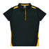 Aussie Pacific The Paterson Polo Shirt | Ladies Black/Gold Shirts & Tops