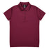 Aussie Pacific The Botany Polo | Ladies | Short Sleeve Maroon Shirts & Tops