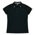Aussie Pacific The Flinders Polo | Ladies | Short Sleeve Black/White Shirts & Tops