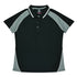 Aussie Pacific The Panorama Polo | Ladies | Short Sleeve Black/Ashe/White Shirts & Tops