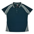 Aussie Pacific The Panorama Polo | Ladies | Short Sleeve | Plus Navy/Ashe/White Shirts & Tops