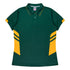 Aussie Pacific The Tasman Polo | Ladies | Short Sleeve | Mixed Base Bottle/Gold Shirts & Tops