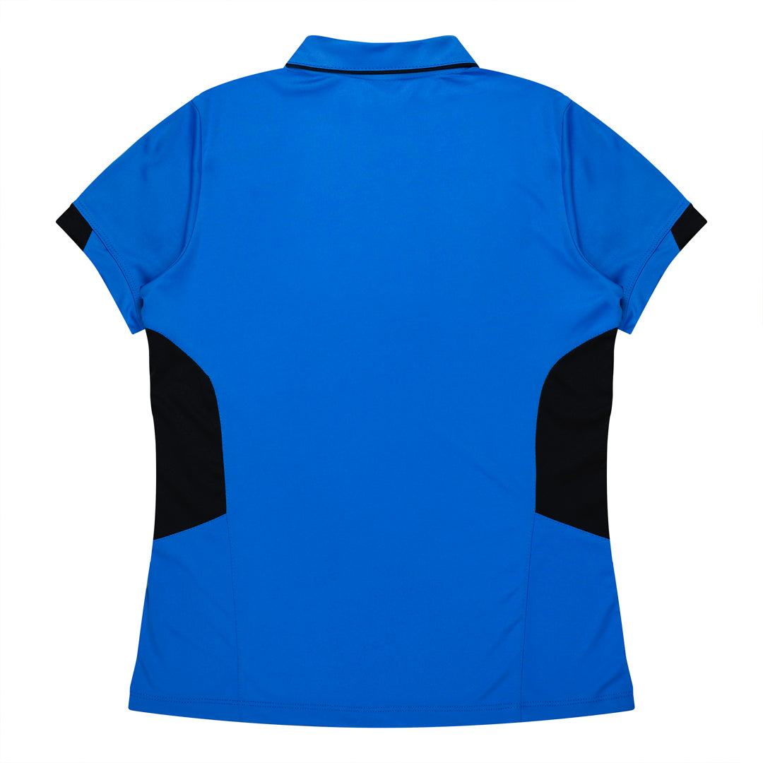 Aussie Pacific The Tasman Polo | Ladies | Short Sleeve | Blue Base Shirts & Tops
