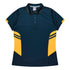 Aussie Pacific The Tasman Polo | Ladies | Short Sleeve | Navy Base Navy/Gold Shirts & Tops