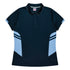 Aussie Pacific The Tasman Polo | Ladies | Short Sleeve | Navy Base Navy/Sky Shirts & Tops