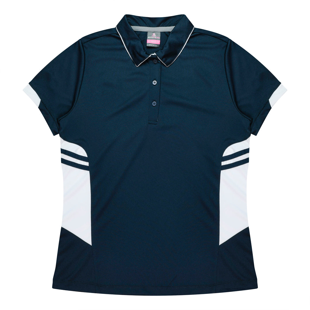 Aussie Pacific The Tasman Polo | Ladies | Short Sleeve | Navy Base Shirts & Tops