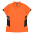 Aussie Pacific The Tasman Polo | Ladies | Short Sleeve | Neon Base Neon Orange/Slate Shirts & Tops