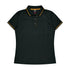 Aussie Pacific The Cottesloe Polo | Ladies | Short Sleeve Black/Gold Shirts & Tops