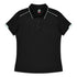 Aussie Pacific The Currumbin Polo | Ladies | Short Sleeve Black/White Shirts & Tops