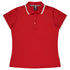 Aussie Pacific The Portsea Polo | Ladies | Short Sleeve Red/White Shirts & Tops