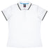 Aussie Pacific The Portsea Polo | Ladies | Short Sleeve White/Slate Shirts & Tops