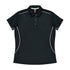 Aussie Pacific The Kuranda Polo | Ladies | Short Sleeve Black/White Shirts & Tops