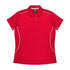 Aussie Pacific The Kuranda Polo | Ladies | Short Sleeve Red/White Shirts & Tops